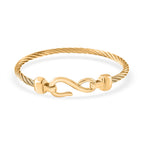 Yellow Tone Bangle (Size - 7.5)