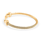Yellow Tone Bangle (Size - 7.5)