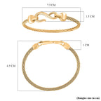 Yellow Tone Bangle (Size - 7.5)