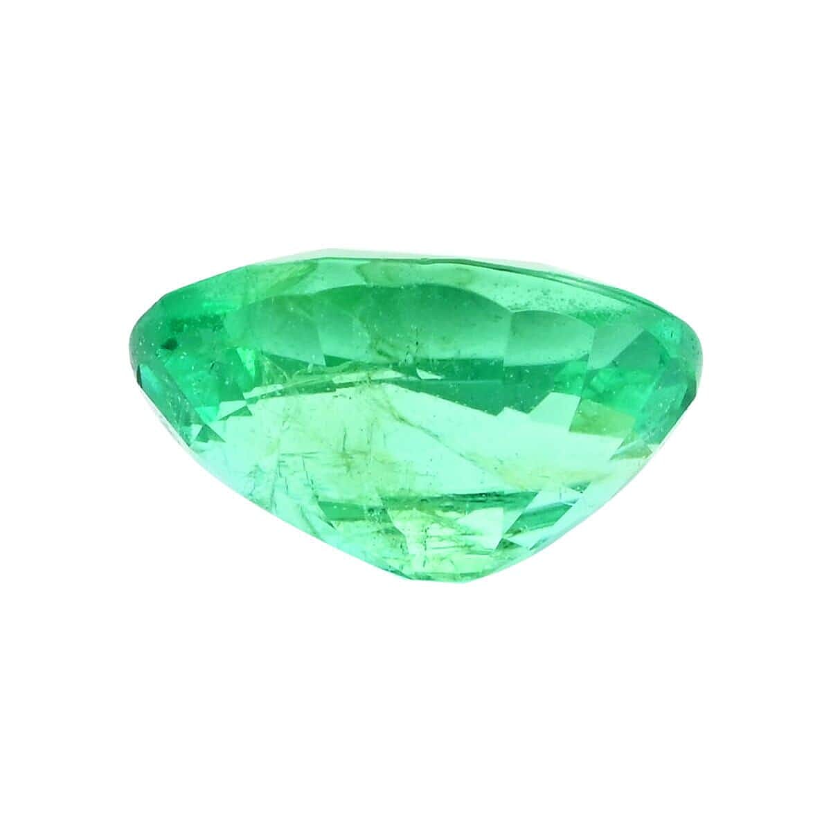 Zambian Emerald Loose Gemstone in Oval Shape (7x5 mm) 7985181 2