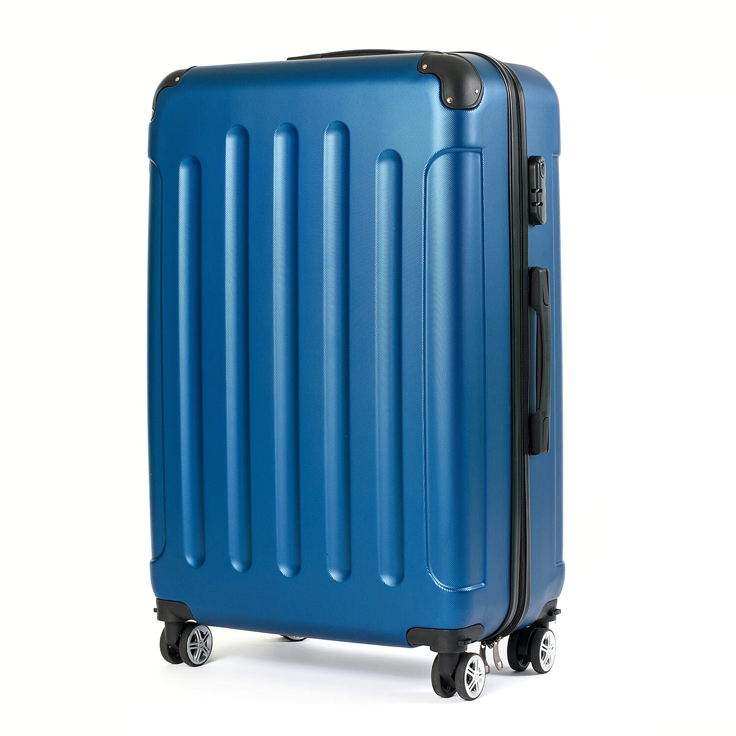 Zeitreise Plastic Luggage and Handbag Set - Navy 8057173 1
