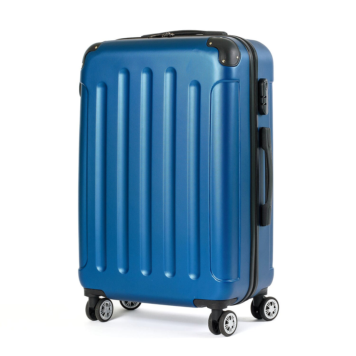 Zeitreise Plastic Luggage and Handbag Set - Navy 8057173 2