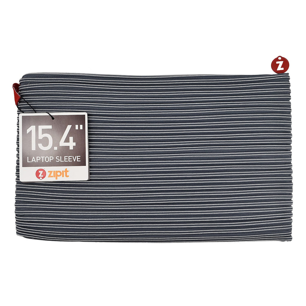Zipit Laptop Sleeve (Size 39 cm) - Grey
