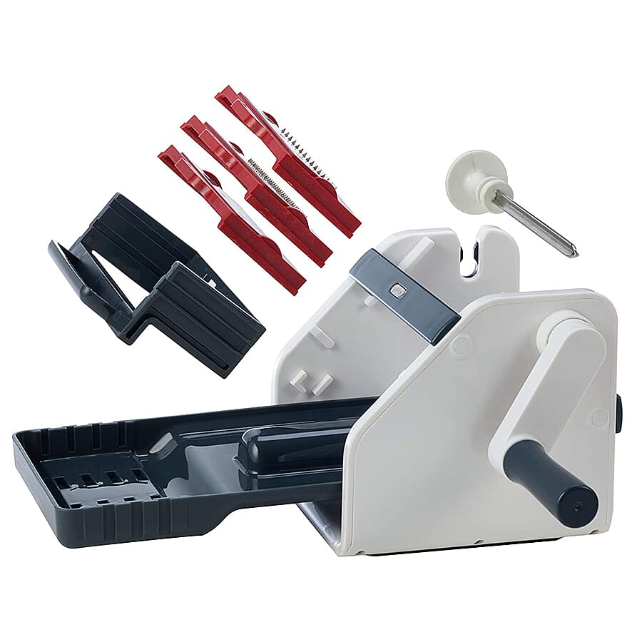 Zyliss Vegetable Pasta Maker and Spiralizer with 3 Interchangeable Blades 7126456 5