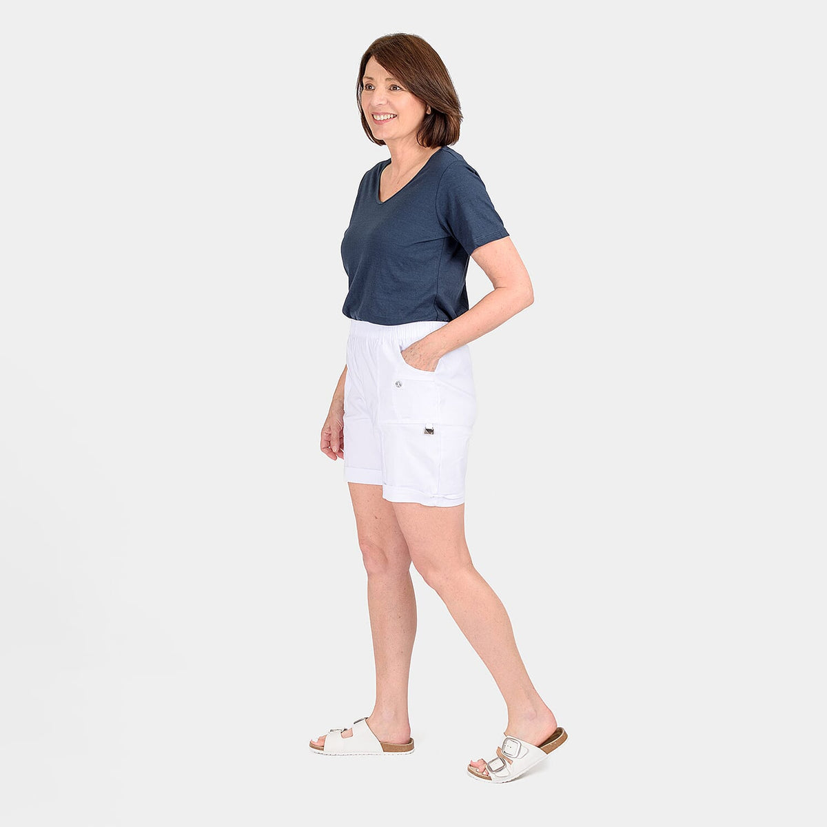 Pure and Nature Woven Shorts V32516688 1