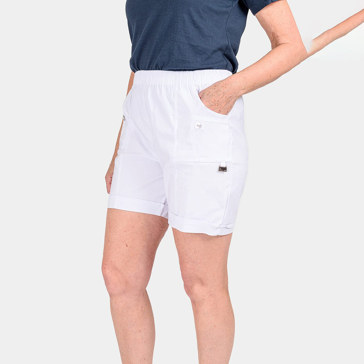 Pure and Nature Woven Shorts V32516688 3