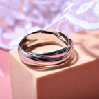 rhodium Sterling Silver Ring