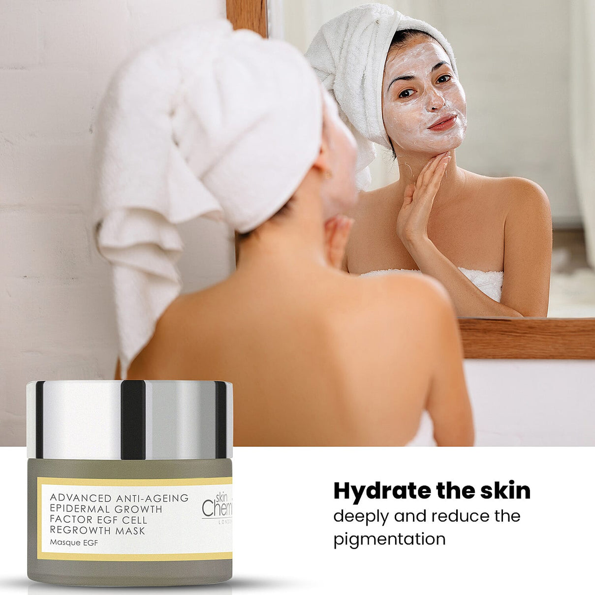 skinChemists: Advanced Anti - Ageing Epidermal Growth Factor Cell Regrowth Mask - 50ml 3631747 2