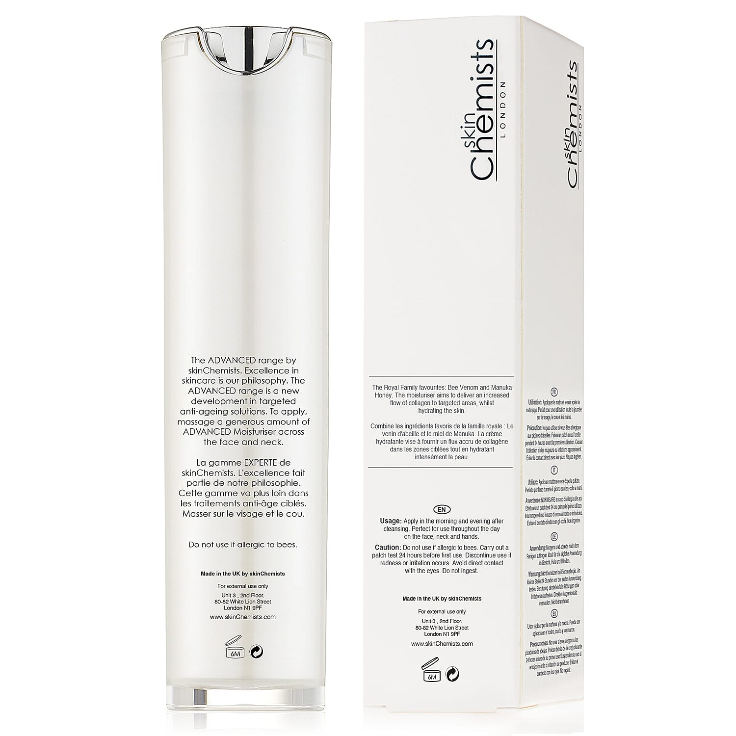 skinChemists- Advanced Bee Venom Duo Night Moisturiser - 50ml 6880946 1