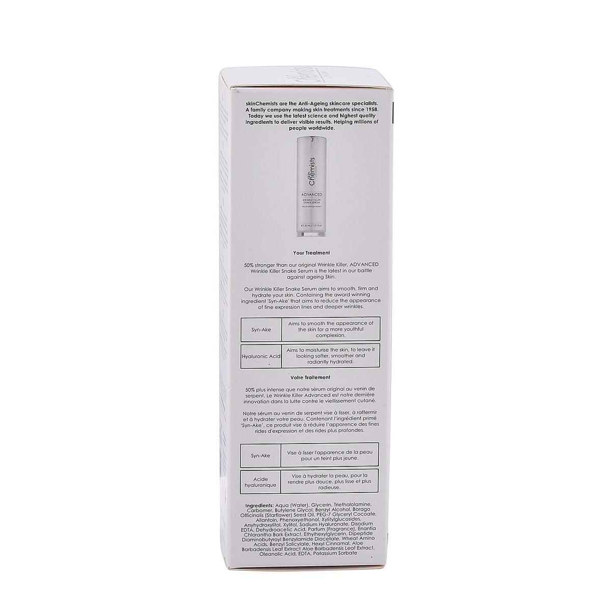 SkinChemists- SC Advanced Wrinkle Killer Snake Serum 4% - 30ml 6880949 5