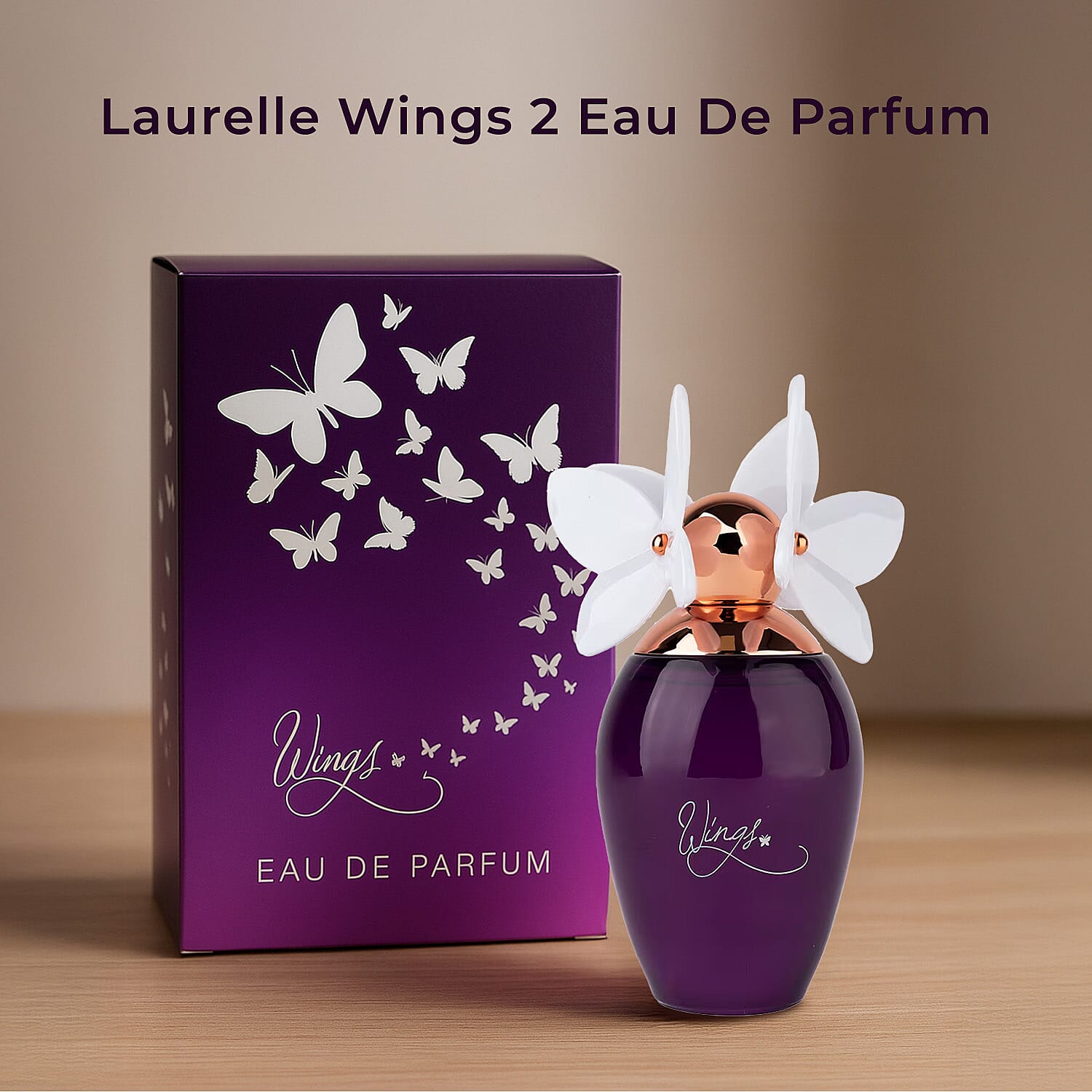 Pack of 2 Laurelle Wings 2 Eau De Parfum for Her - 100ml each 221253332 2