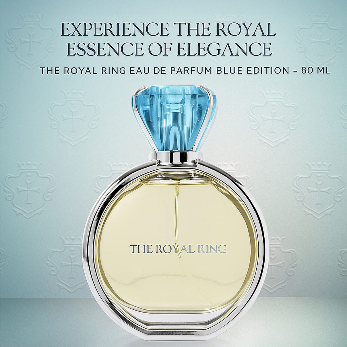 Set of 2 Laurelle Royal Ring 80ml EDP - Blue and Gold 221300556 3