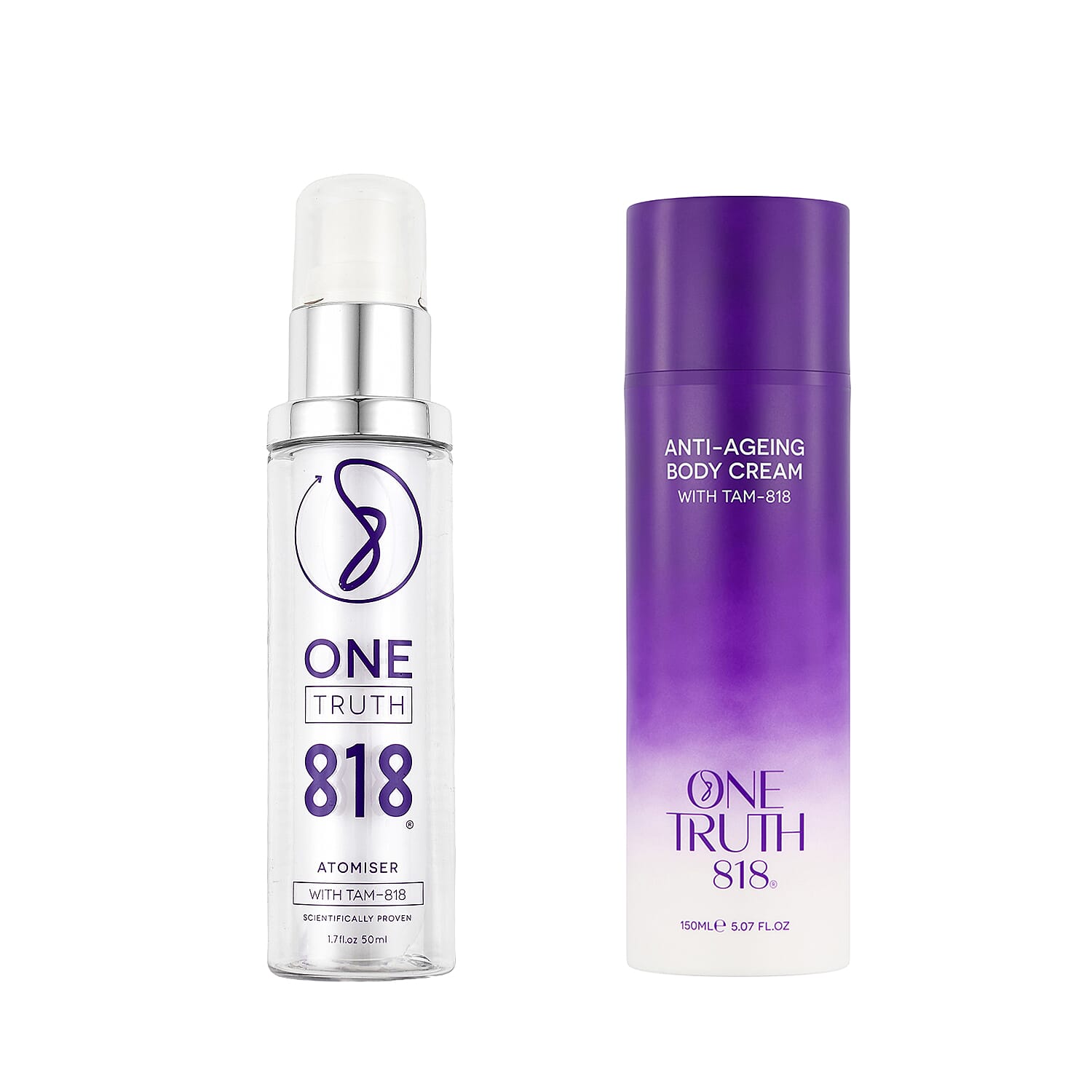 One Truth 818: Set of  Face Atomiser (50ml) &amp; Anti-Ageing Serum (15ml) 221306748 0
