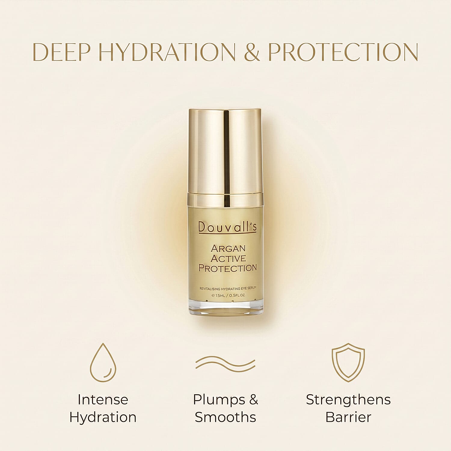 Douvalls Argan Active Eye Serum - Protect, Repair and Lift Delicate Face Skin 2744944 4