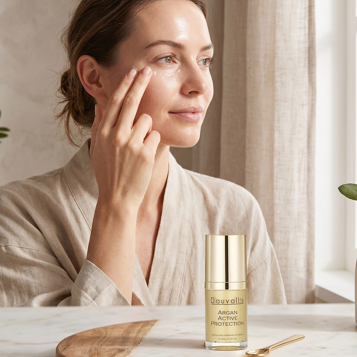 Douvalls Argan Active Eye Serum - Protect, Repair and Lift Delicate Face Skin 2744944 5