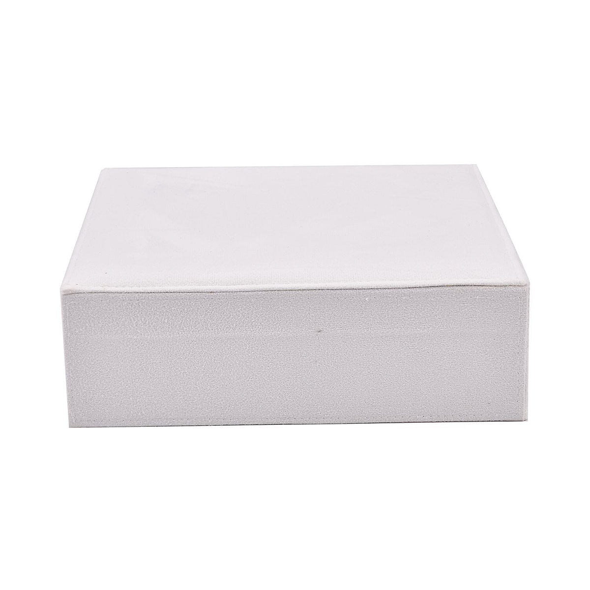 2-Tier Anti-Tarnish Protective Layer Jewellery Box Organizer (26cm) - White V32602764 4