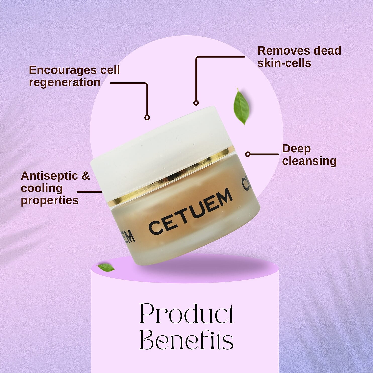 CETUEM- Exfoliating Face Mask - 50ml 2937404 1