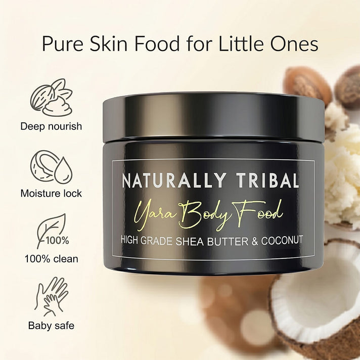 Naturally Tribal Yara Kids Body Food 100gm Purely Shea and Coconut 3174758 2