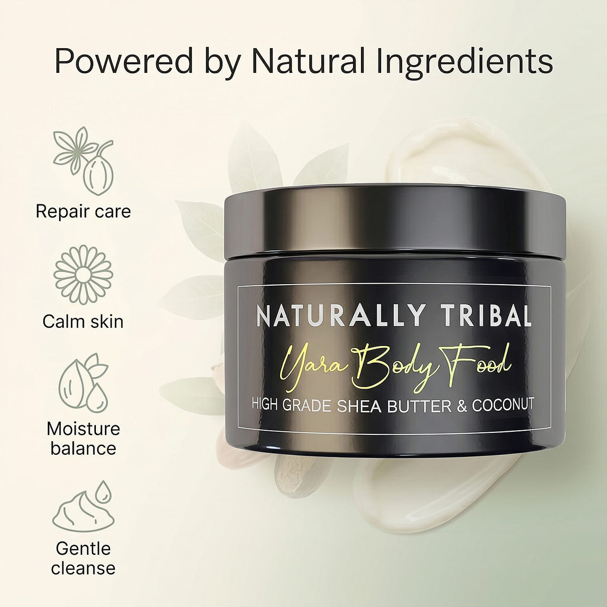 Naturally Tribal Yara Kids Body Food 100gm Purely Shea and Coconut 3174758 4