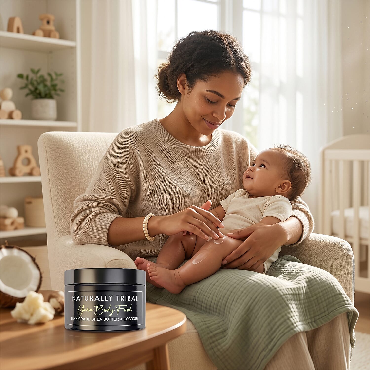 Naturally Tribal Yara Kids Body Food 100gm Purely Shea and Coconut 3174758 5