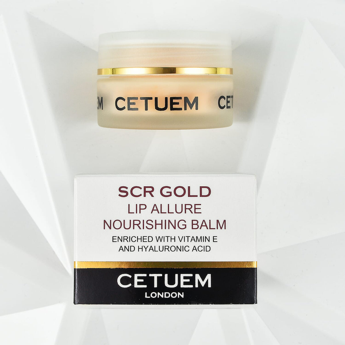 Cetuem SCR Gold Lip Allure with Hyaluronic Acid, Vitamin E, Cocoa Butter and Pomegranate for Deep Hydration and Protection of lips 3312313 6