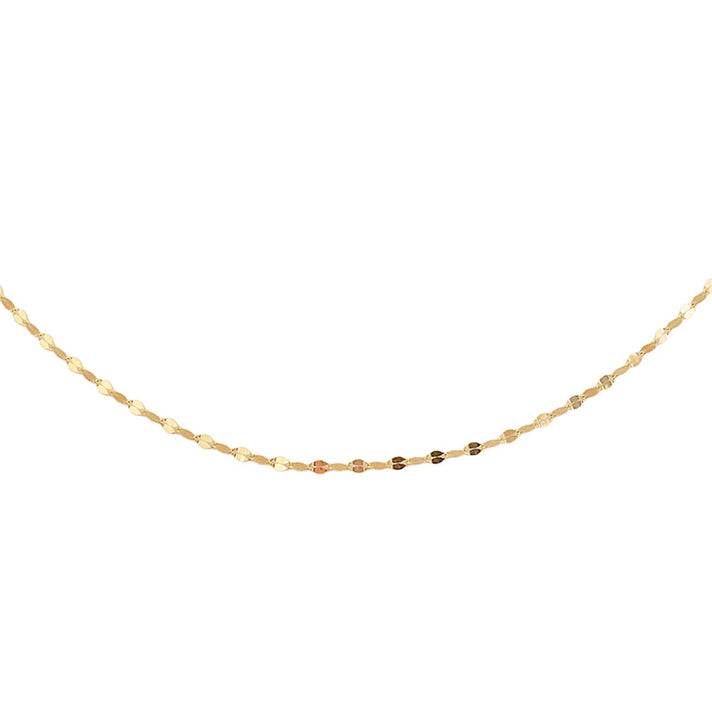 JCK Vegas Collection Valentino Chain Necklace in 9K Yellow Gold 20 Inch 3562646 1