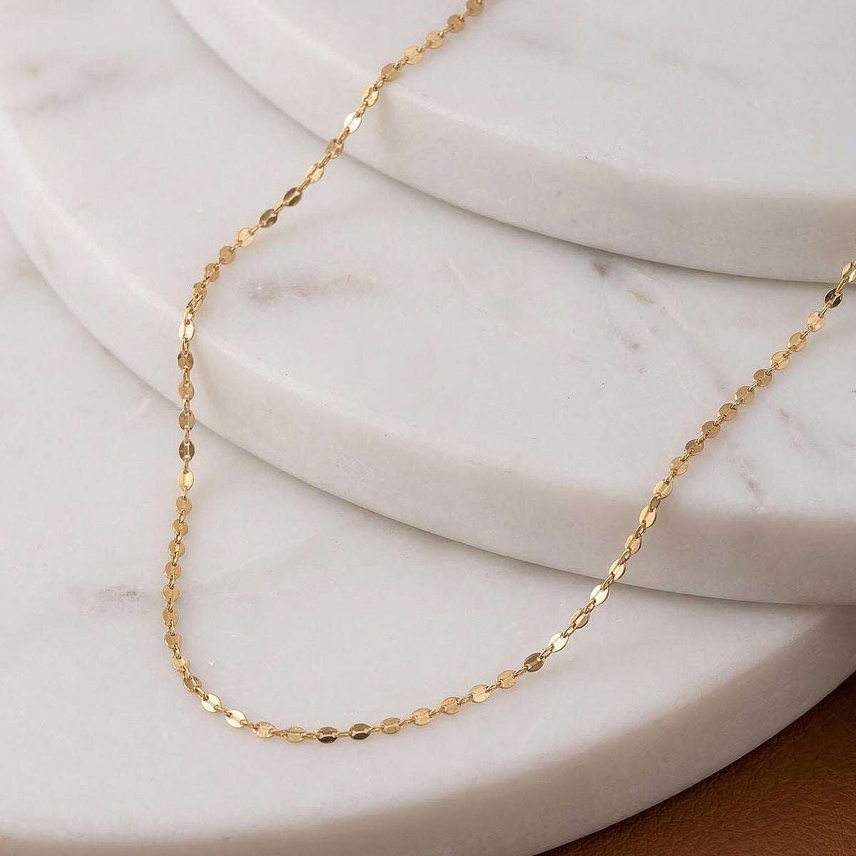 JCK Vegas Collection Valentino Chain Necklace in 9K Yellow Gold 20 Inch 3562646 5