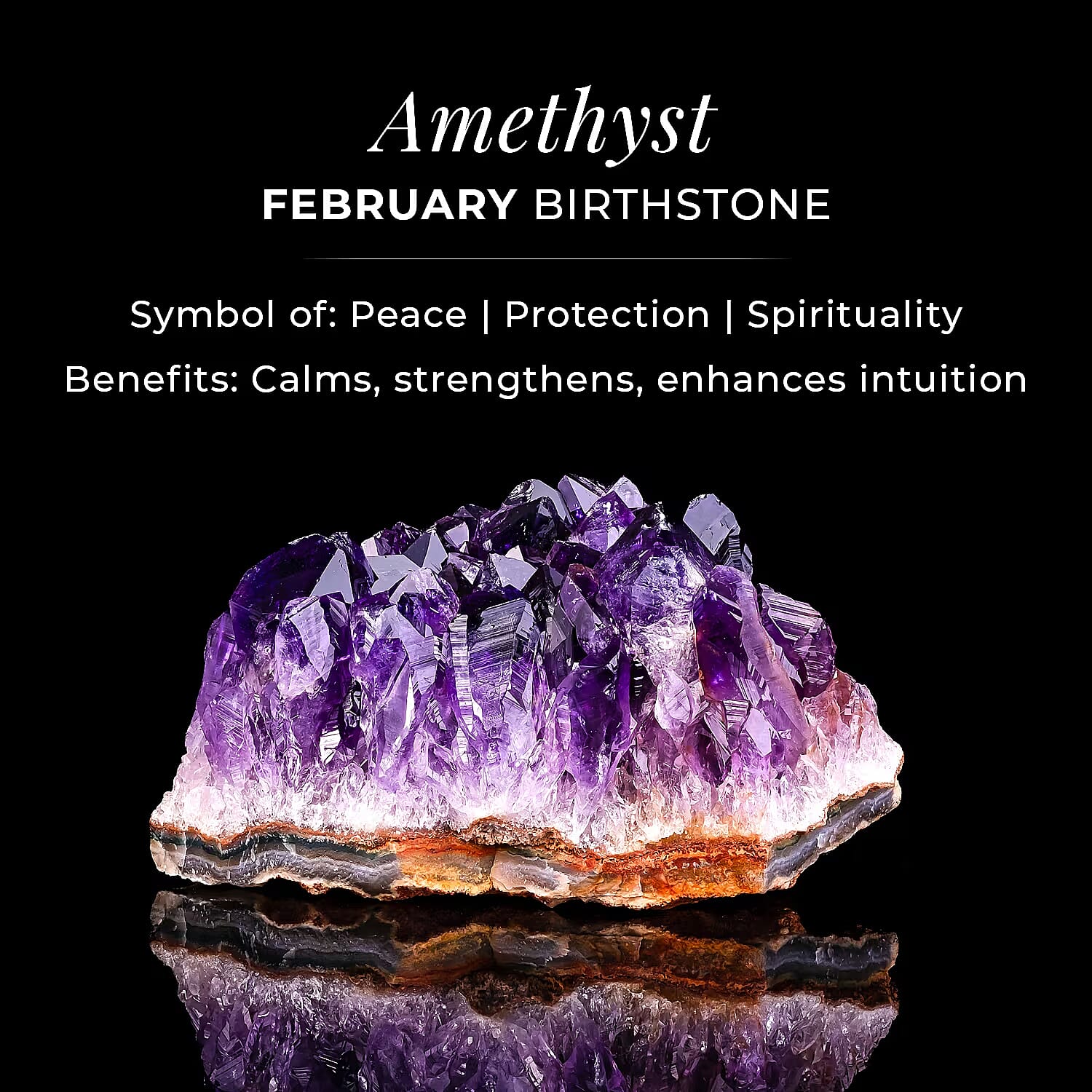 Princess Diana Inspired Amethyst February Birthstone Halo Ring in Sterling Silver with Platinum Plating 3811671 11