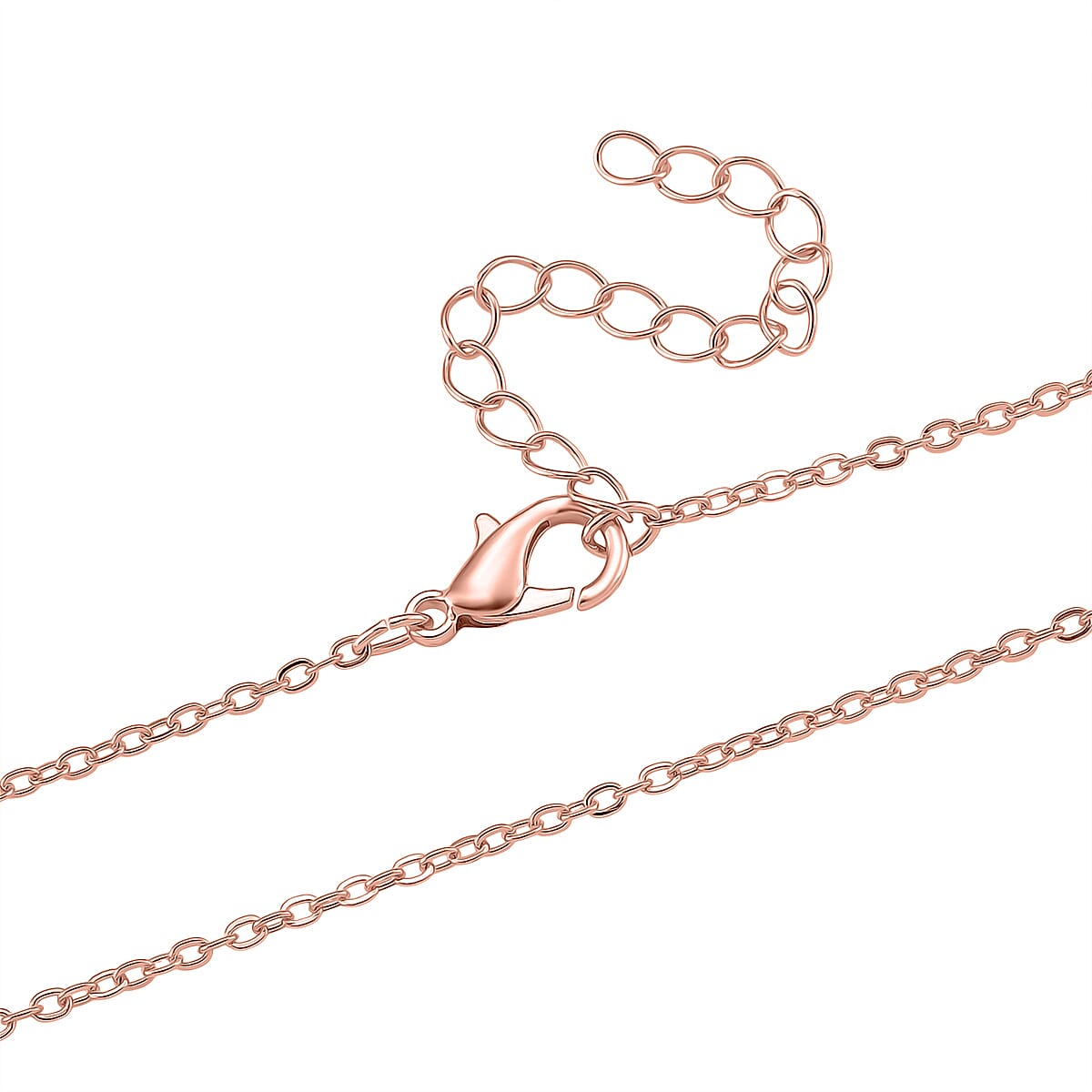 Austrian Pink Crystal 8 Prongs Solitaire Classic Pendant Necklace with Chain (Size 20-2 Ext) with Lobster Clasp 4481162 6