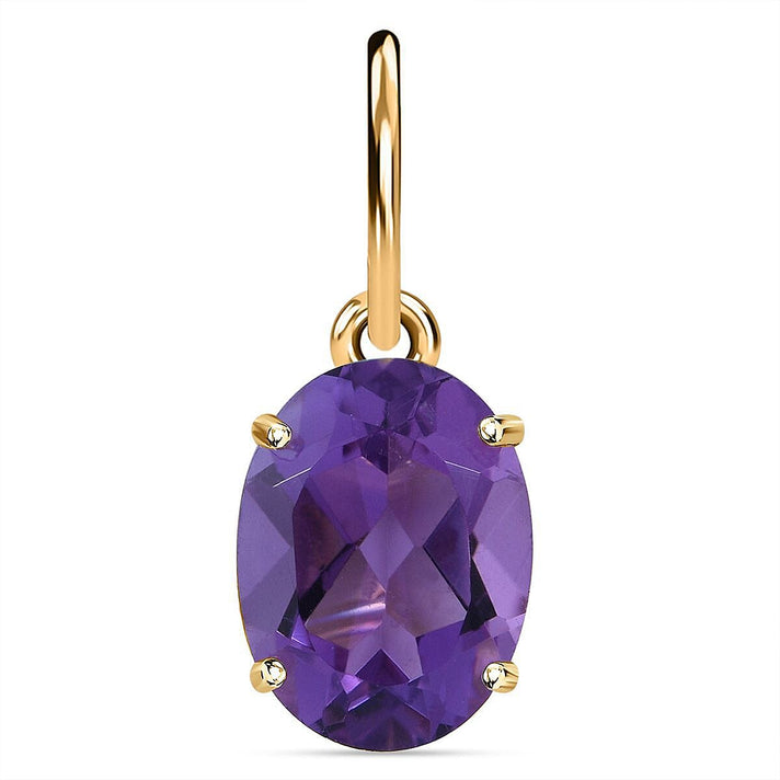 9K Yellow Gold AA Ethiopian Welo Opal Solitaire Pendant 1.22 Ct. 7126596 1