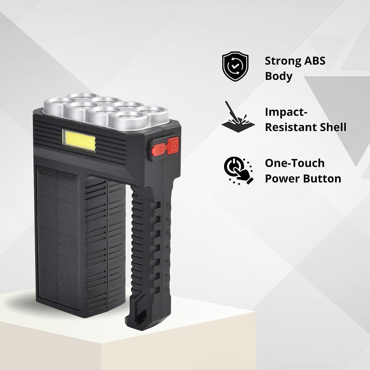 LED Solar Handheld Torch 7370906 3