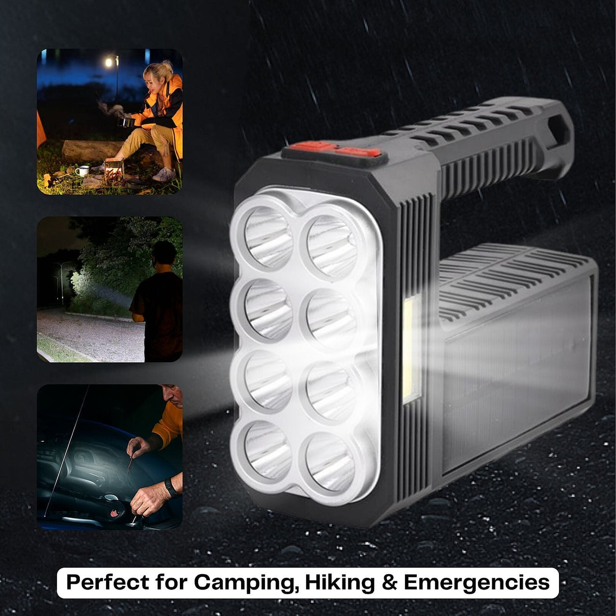 LED Solar Handheld Torch 7370906 5
