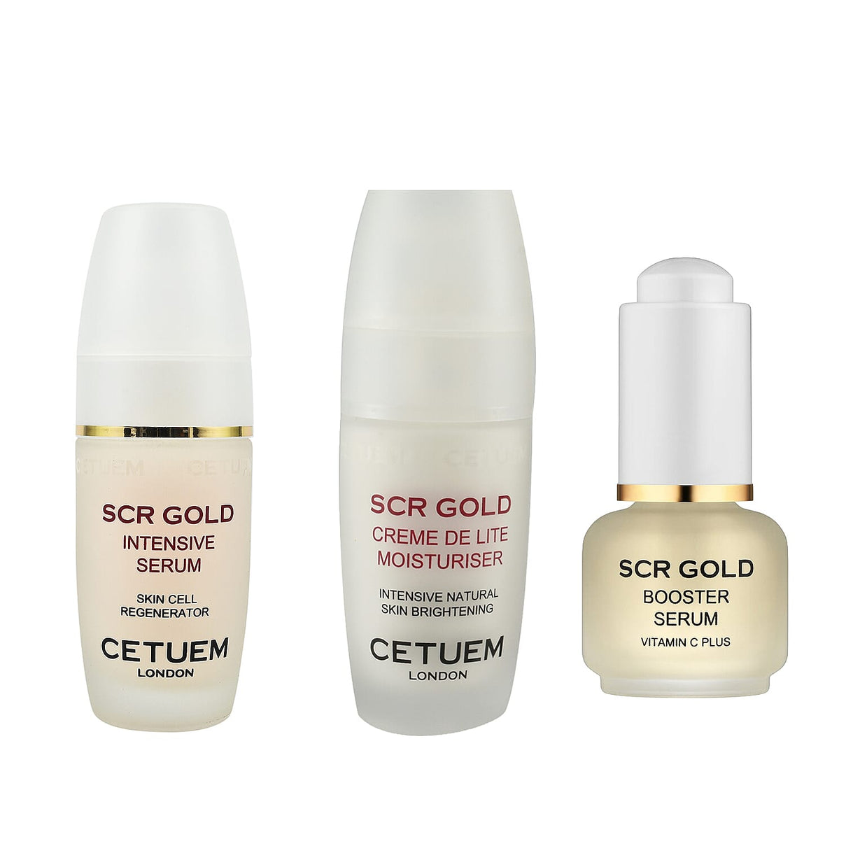 Cetuem Face Trio Set (Incl. Booster Serum, Creme De Lite &amp; Regenerator Serum) 7509496 0