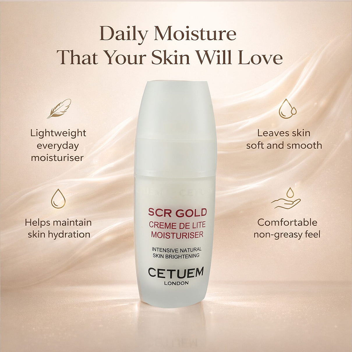 Cetuem Face Trio Set (Incl. Booster Serum, Creme De Lite &amp; Regenerator Serum) 7509496 5
