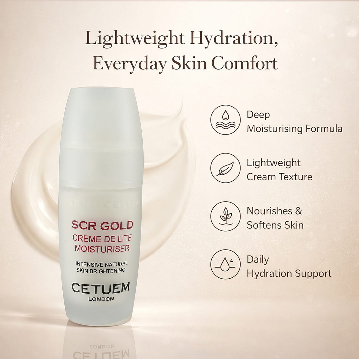 Cetuem Face Trio Set (Incl. Booster Serum, Creme De Lite &amp; Regenerator Serum) 7509496 6