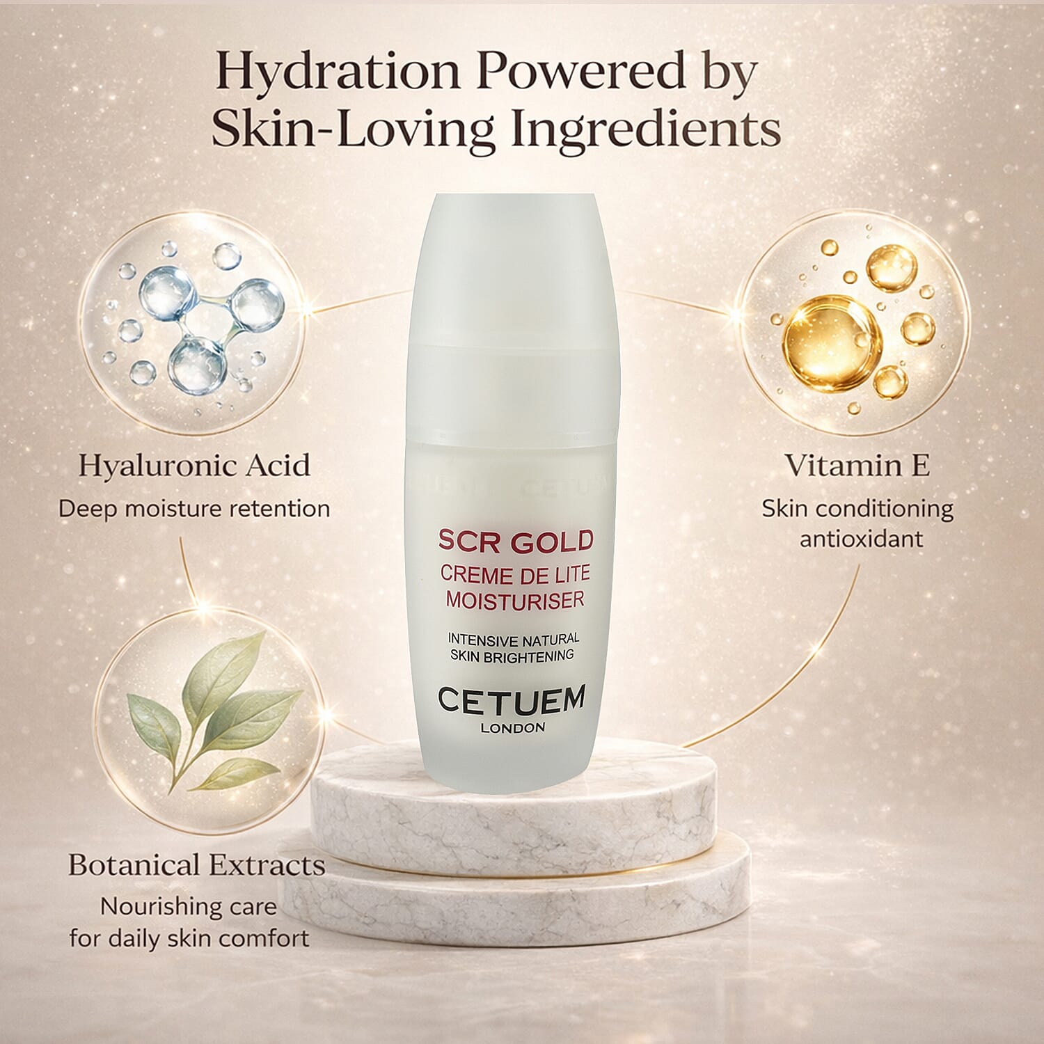 Cetuem Face Trio Set (Incl. Booster Serum, Creme De Lite &amp; Regenerator Serum) 7509496 7