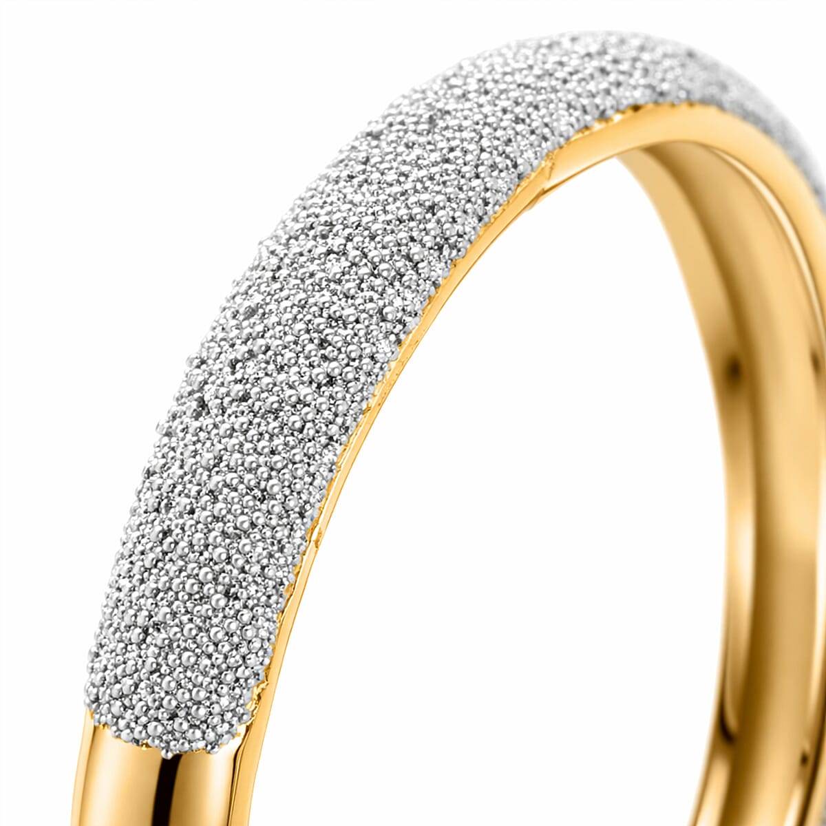 Sand Blast textured Ring in 9K Yellow Gold 7547243 3