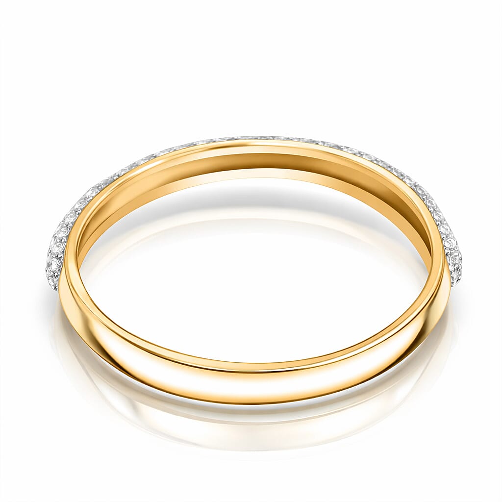 Sand Blast textured Ring in 9K Yellow Gold 7547243 4