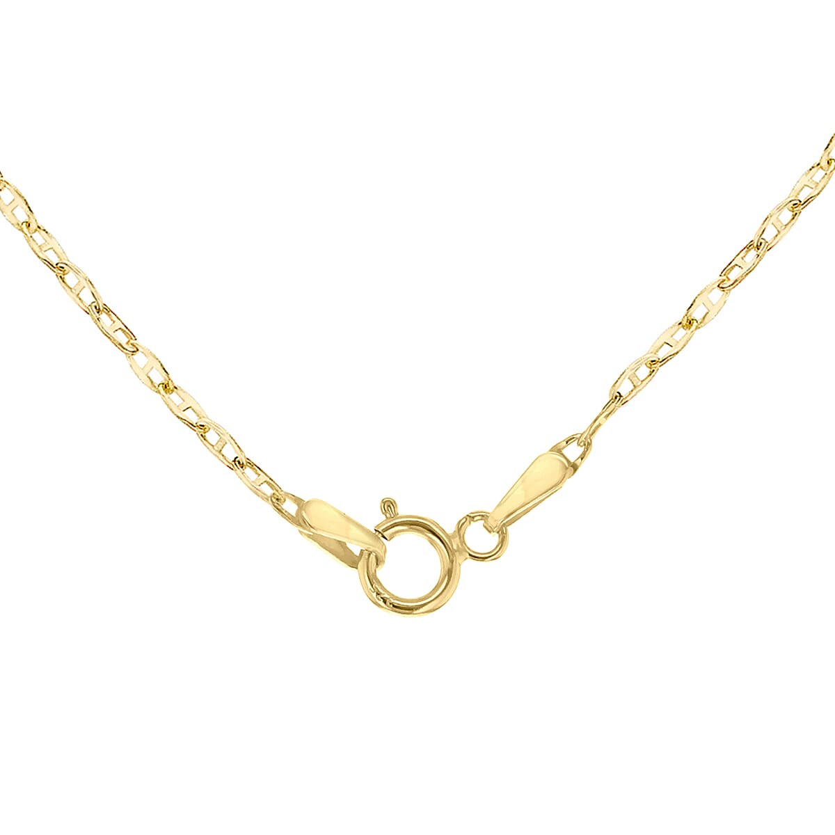 Flat Rambo Chain 16 Inch in 9K Yellow Gold 7581016 6
