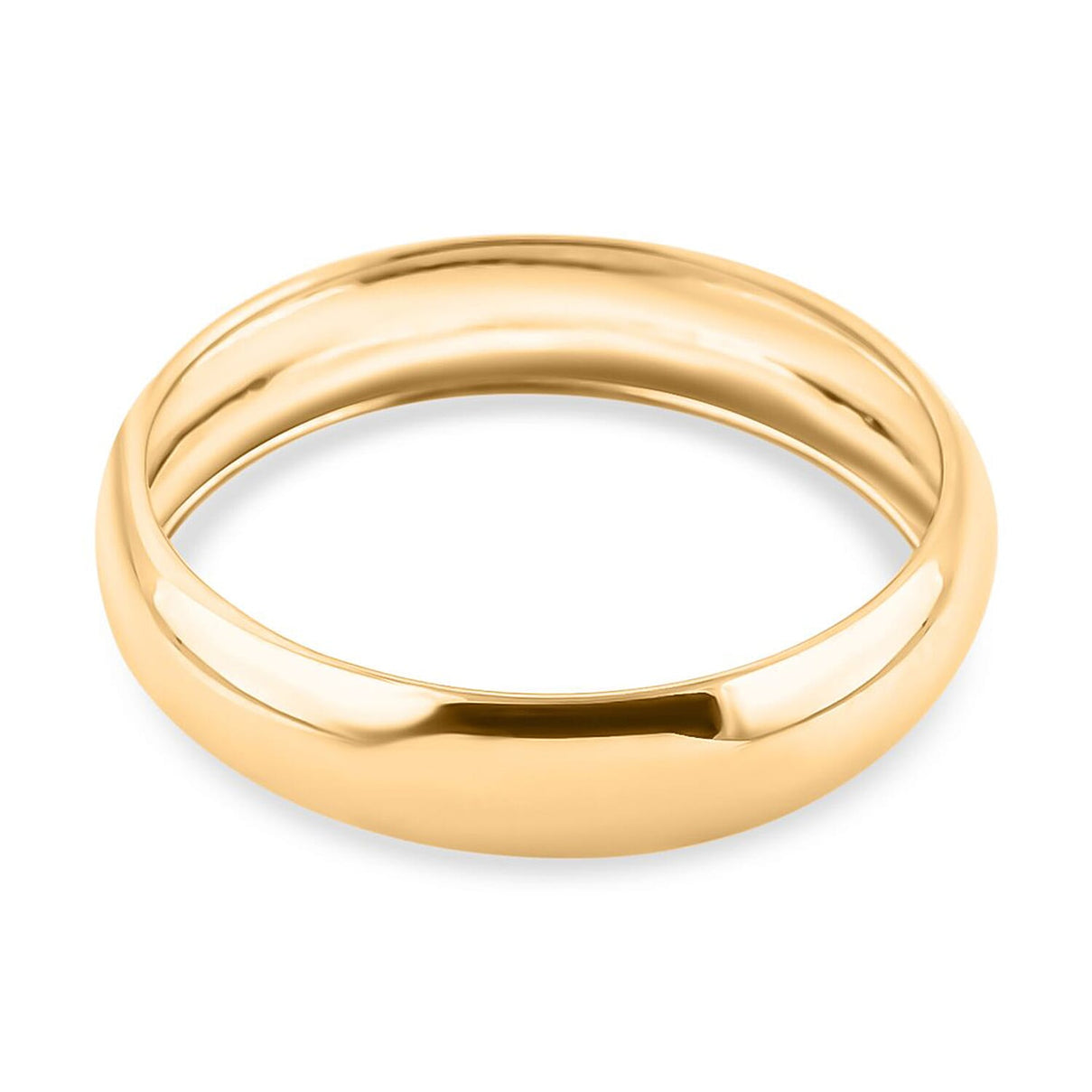 9K Yellow Gold Wedding Band Ring 7615927 0