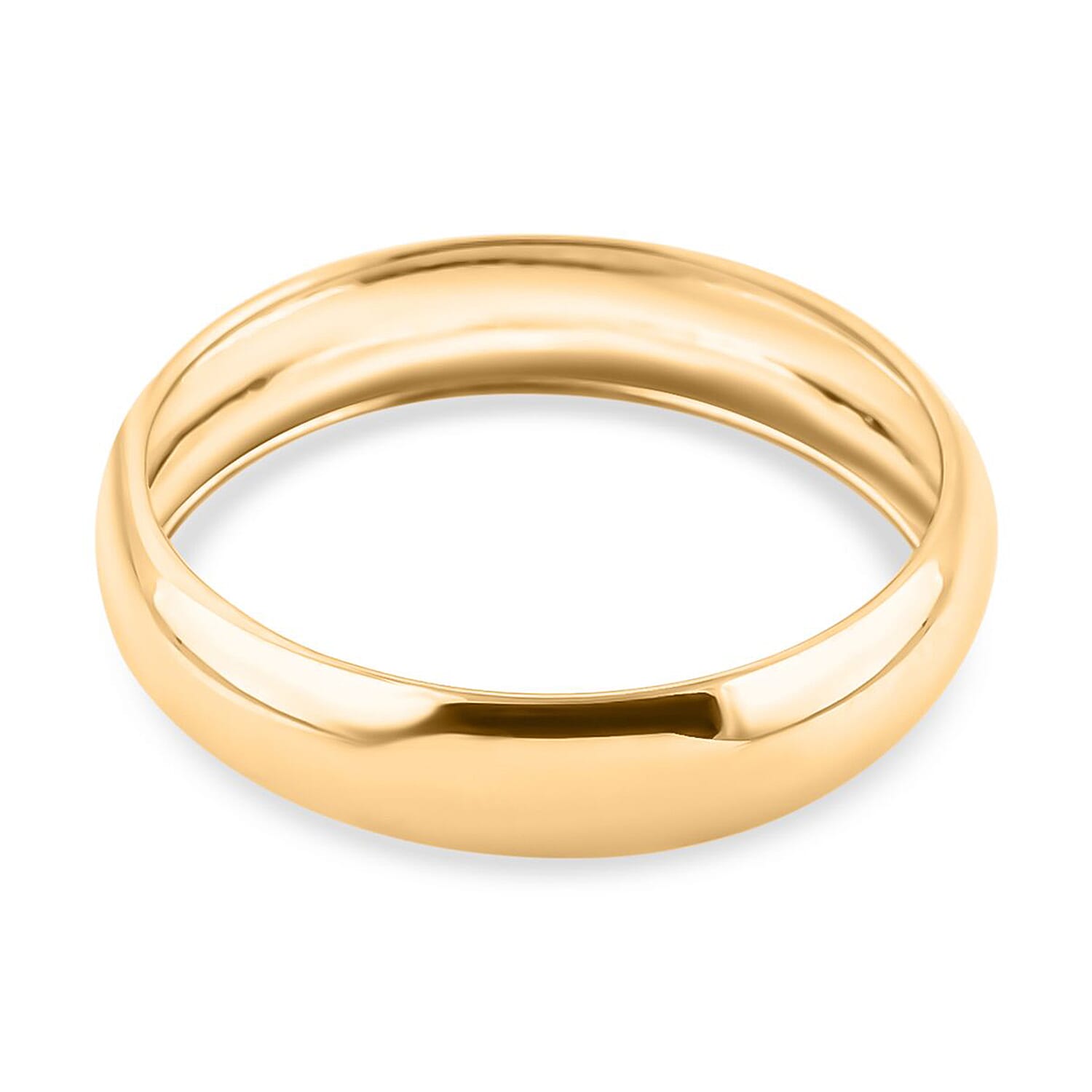 9K Yellow Gold Wedding Band Ring 7615927 0