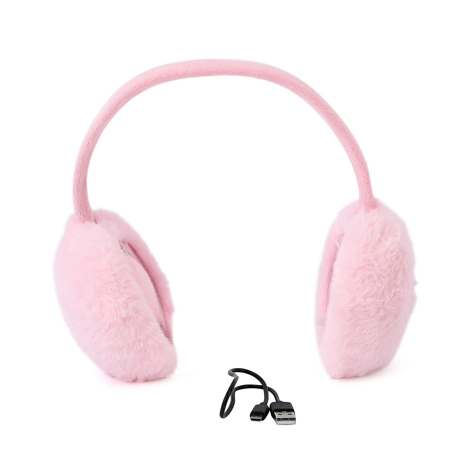 Plush Bluetooth Cushioned Headphone - Pink 7625613 6