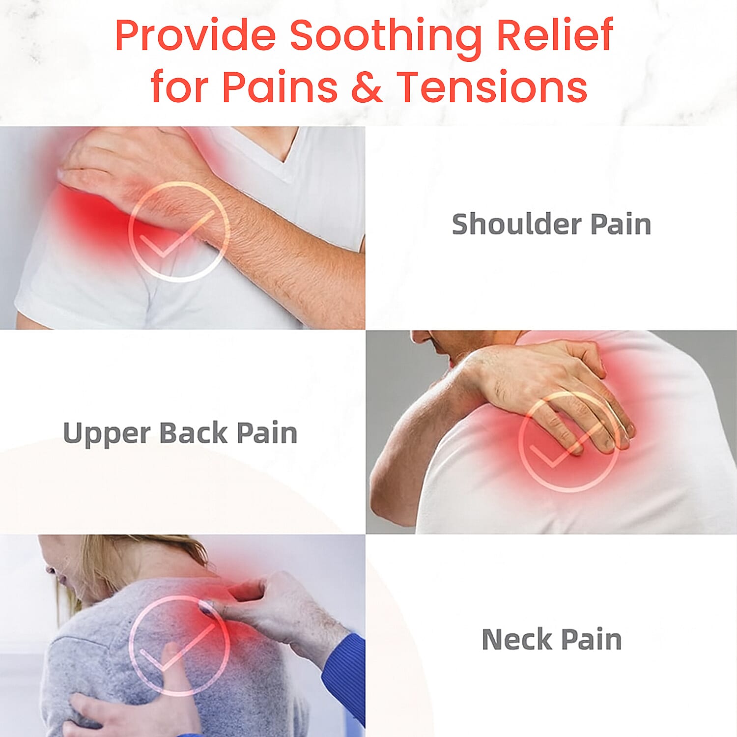 Microwavable and Freezable Himalayan Salt Neck Wrap 7758255 5