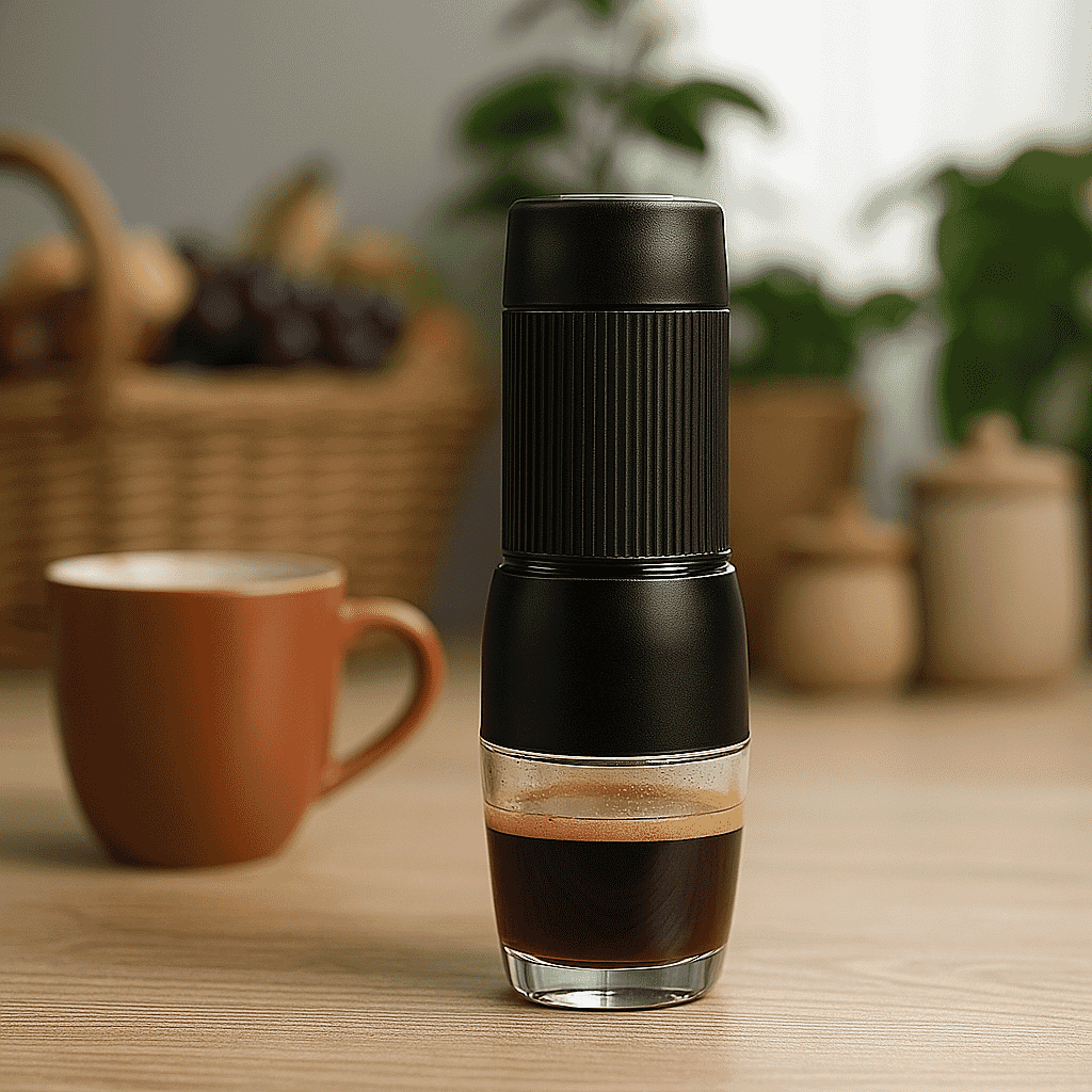 Homesmart Manual Portable Espresso Coffee Maker - 120ml Capacity 7832550 2