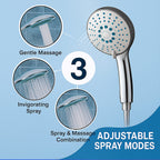 Rainforest Shower Head with 3 Functions