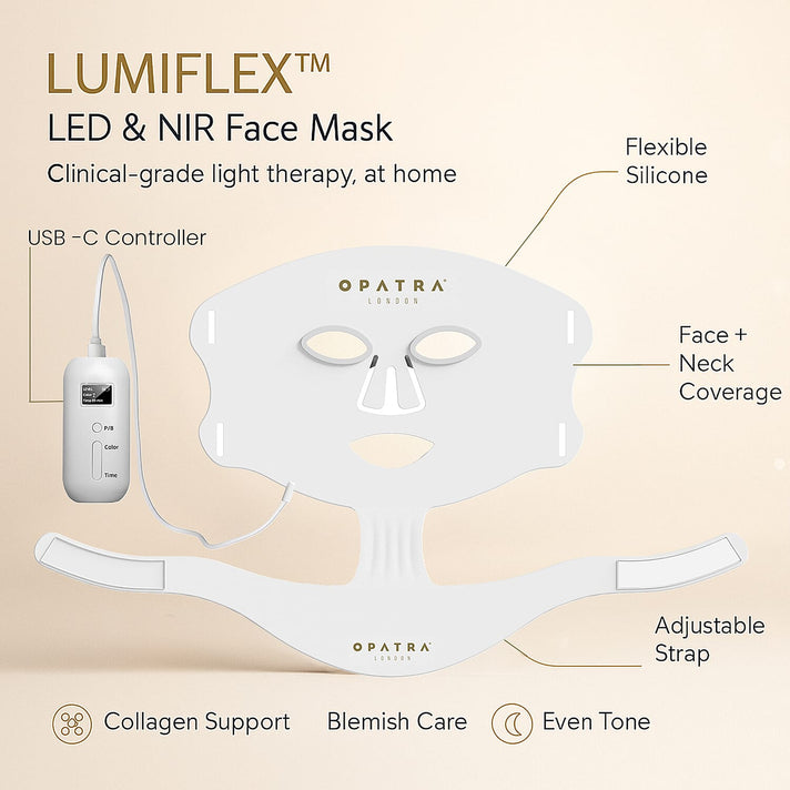 Opatra LumiFlex LED NIR Face Mask with Neck Strap â€“ Lifetime Warranty 7958841 2