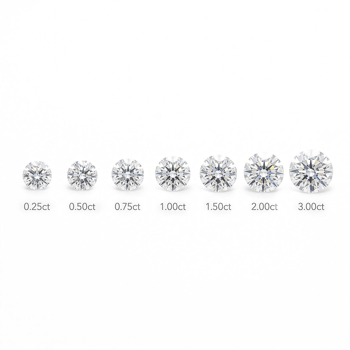 LUXURIANT Lab Grown Diamond Solitaire Stud Earrings in 9K Yellow Gold, SGL Certified 7963812 5