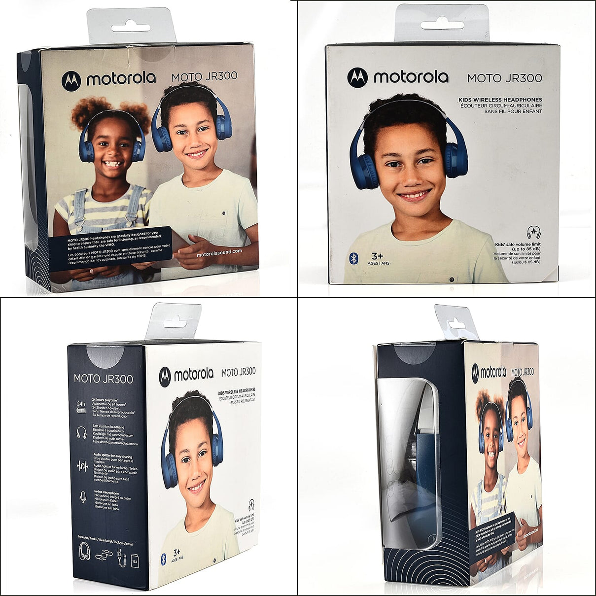 MOTO JR300 Wireless Kids Over-Ear Headphones 7977722 6