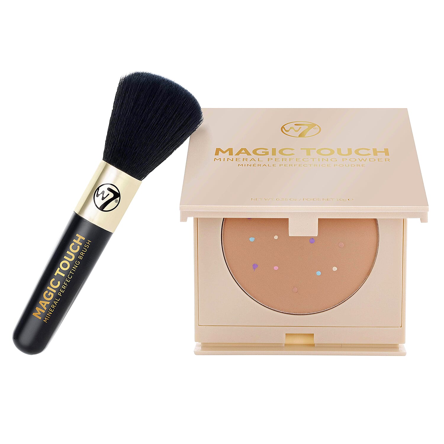 Magic Touch Mineral Perfecting Powder Make Up with Brush 7999736 4
