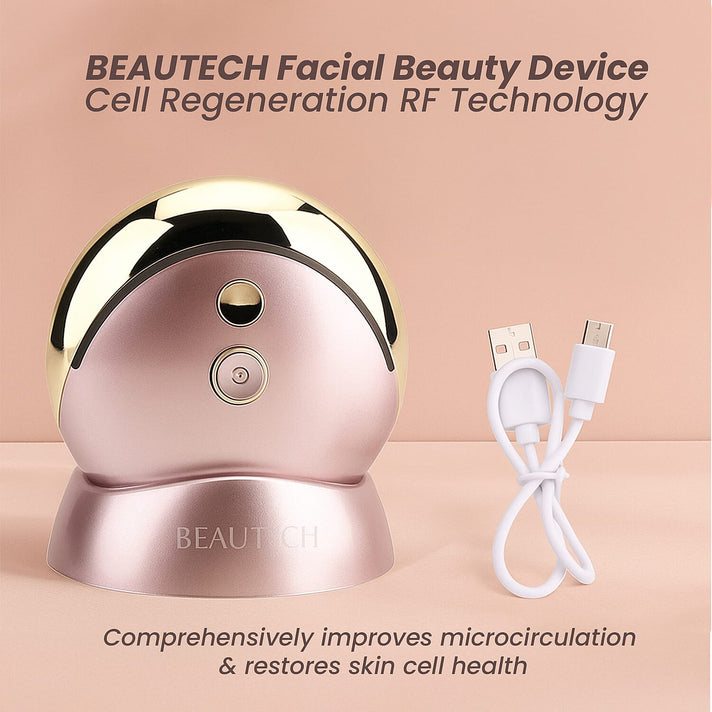BEAUTECH RF-EMS Facial Beauty Device with LED Light Therapy 8019212 2